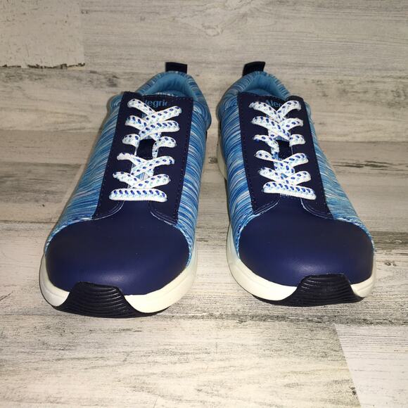 Alegria TRAQ Qest Sneaker Blue 38 7.5-8 Nursing Smart Shoe Comfort Casual - Picture 4 of 11
